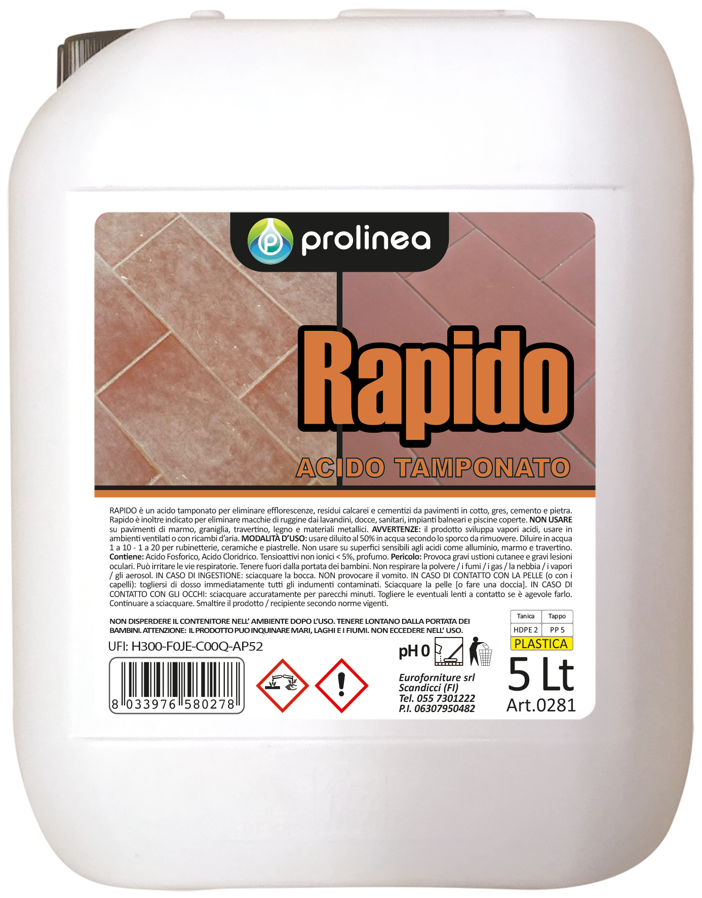 RAPIDO - Prodotti per la pulizia industriale e domestica - Euroforniture